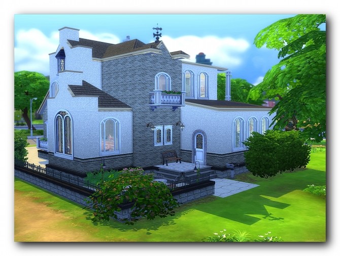Sims 4 Shades of biedermeier at Architectural tricks from Dalila