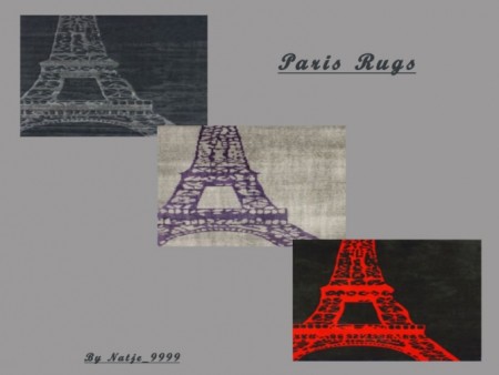 NuLoom Inspired Paris Rugs by barbiedoll9999 at Mod The Sims