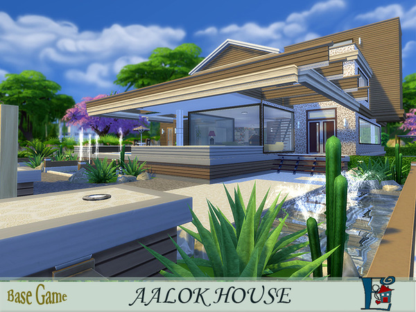 Sims 4 Aalok House by evi at TSR