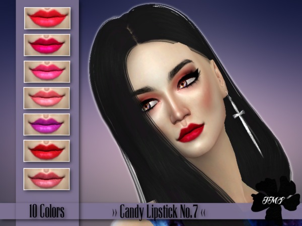 Sims 4 IMF Candy lipstick No.7 by IzzieMcFire at TSR