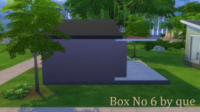 Sims 4 Box #6 Small No CC by quiescence90 at Mod The Sims