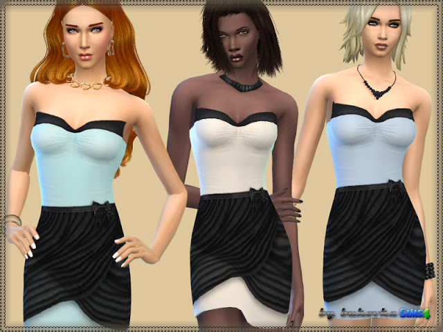 Sims 4 Dress Wang at Bukovka