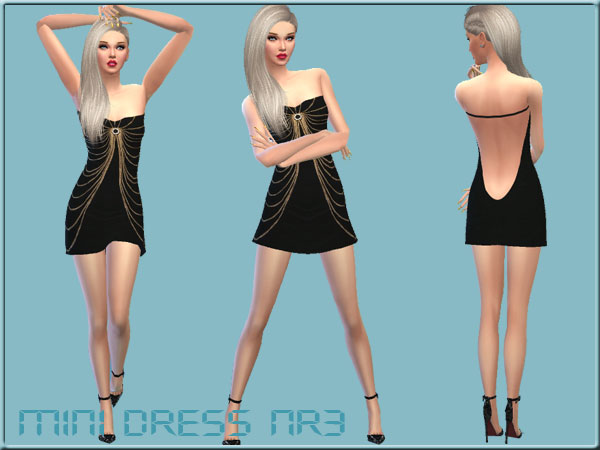 Sims 4 Dresses and Make up at Blue’s Glamour