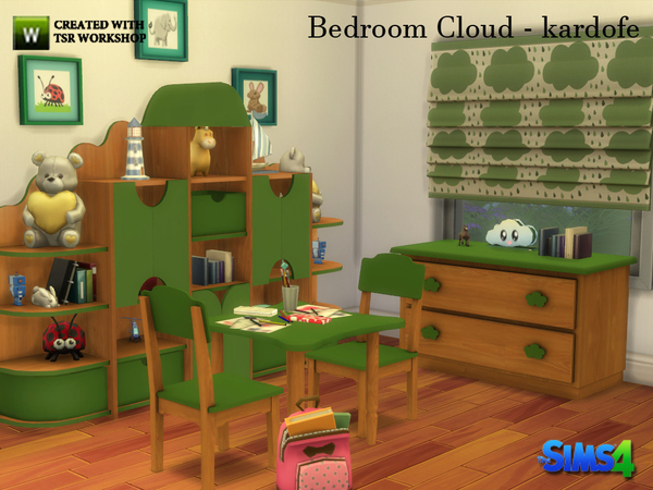 Sims 4 Bedroom Cloud by kardofe at TSR