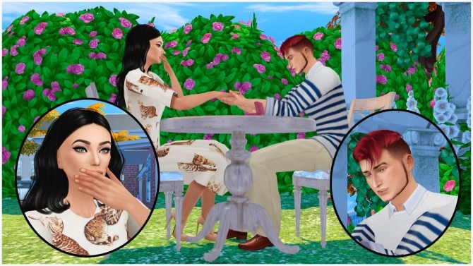 Sims 4 Will you marry me poses at Rethdis love