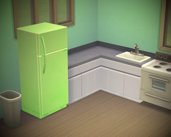 Sims 4 Fridges in 16 new colours by Chiosser at Mod The Sims