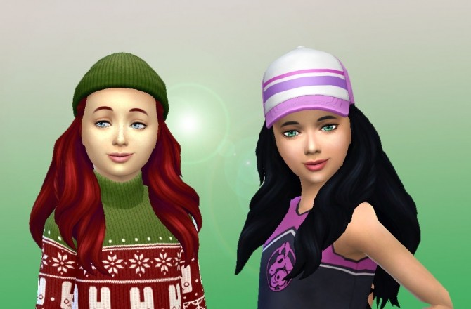 Sims 4 Creative Braids for Girls at My Stuff