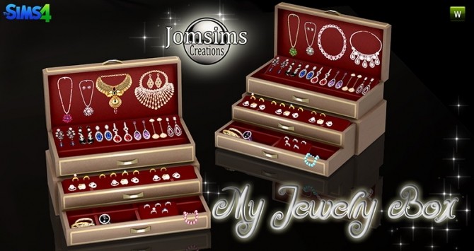 Sims 4 Jewelry box at Jomsims Creations