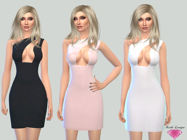 Sims 4 You dress by Karla Lavigne at TSR