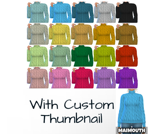 Sims 4 My Cozy Sweater at Maimouth Sims4