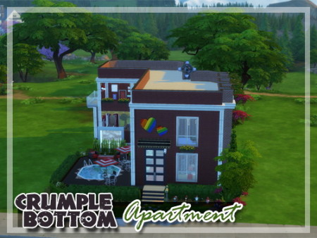 Crumplebottom Apartment by Spider at SimsWorkshop