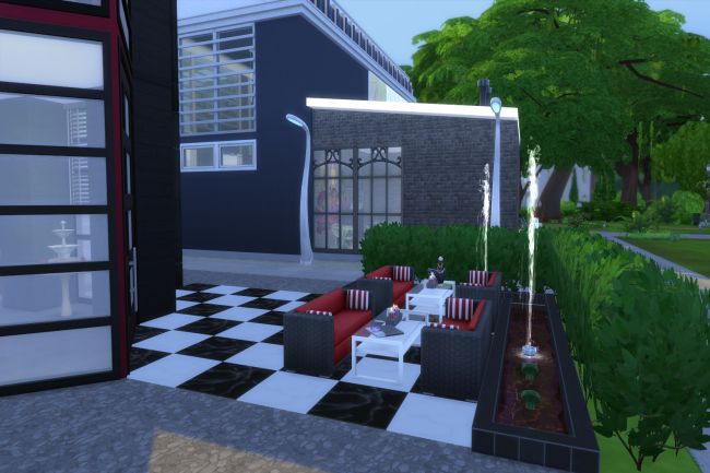 Sims 4 Black Velvet club by ChiLLi at Blacky’s Sims Zoo