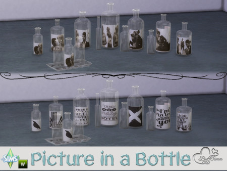 Picture in a Bottle by BuffSumm at TSR » Sims 4 Updates