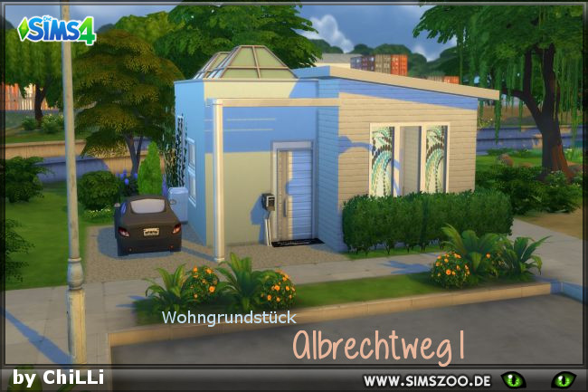 Sims 4 Albrechtweg1 house by ChiLLi at Blacky’s Sims Zoo
