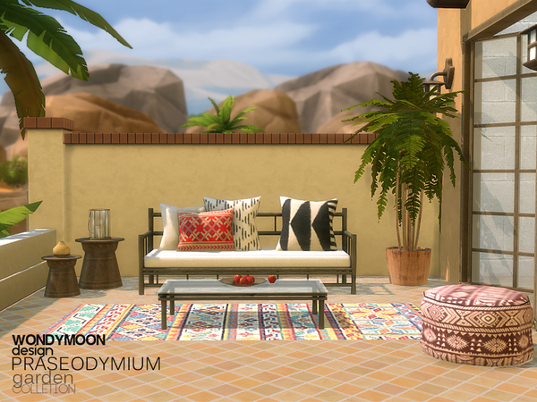 Sims 4 Praseodymium Garden by wondymoon at TSR