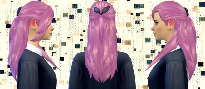 Sims 4 Rosita Hair V2 at Simduction
