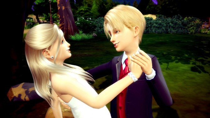 Sims 4 Romantic Couple Kids Pose Override No.5 at RomerJon17 Productions