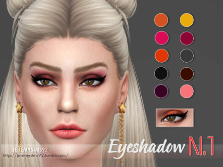 Jeremy Eyeshadow N.01 by  jeremy-sims92 at TSR