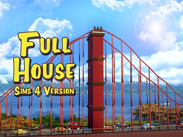 Sims 4 Full House by Waterwoman at Akisima