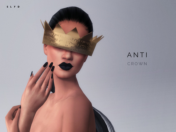 Sims 4 ANTI Crown by SLYD at TSR