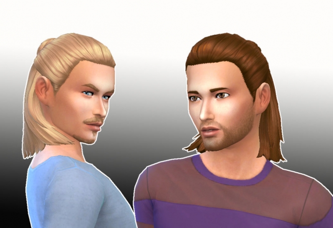 Alternative Bun at My Stuff » Sims 4 Updates