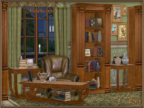 Sims 4 Set Classics of the genre Addition at Maruska Geo