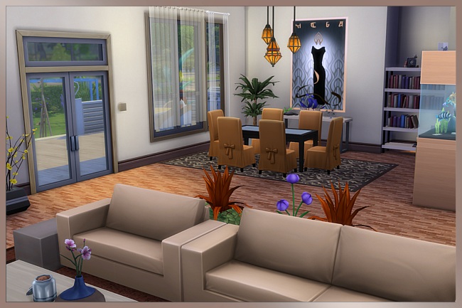 Sims 4 Dalia family house by Cappu at Blacky’s Sims Zoo