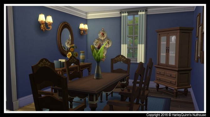 Sims 4 The Mattone house at Harley Quinn’s Nuthouse
