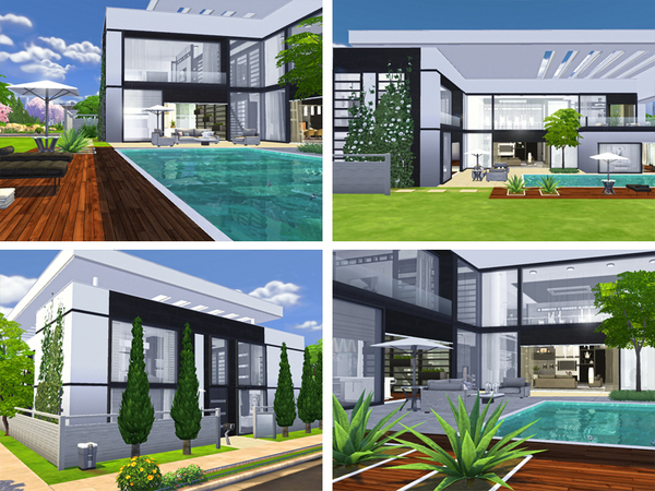 Sims 4 Lashell house by Rirann at TSR