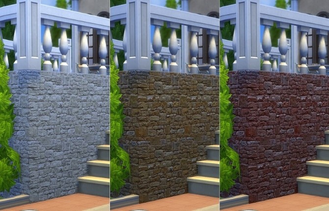 Sims 4 Rock solid foundation5 swatches at Sims 4 Studio