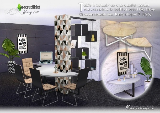 Worry Less Set At Simcredible Designs 4 Sims 4 Updates