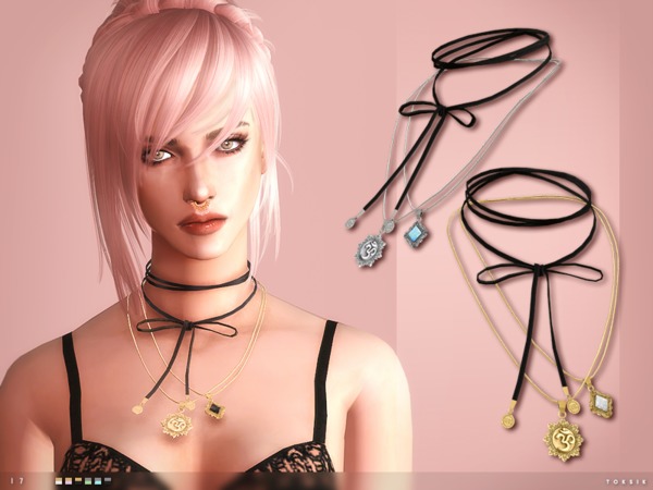 Sims 4 Necklace 17 by toksik at TSR
