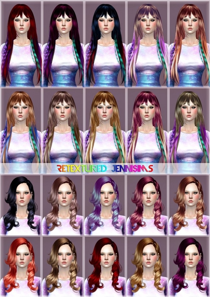 Sims 4 Newsea Hit The Lights, Bayou Newsea Shepherd, Curly Hair retextures at Jenni Sims