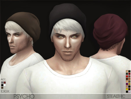 Psycho Male Hair by Stealthic at TSR