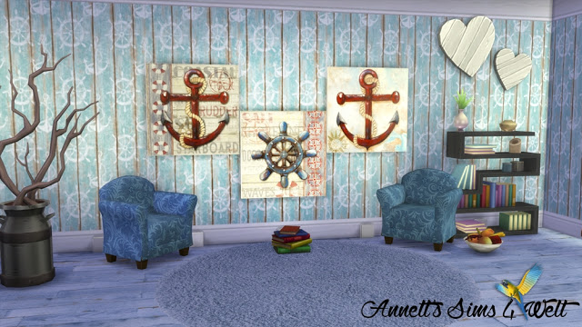 Sims 4 Nautic Paintings at Annett’s Sims 4 Welt