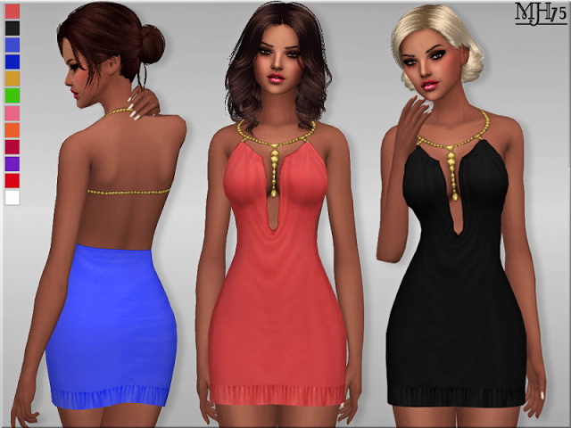 Sims 4 Stay With Me dress at Sims Addictions