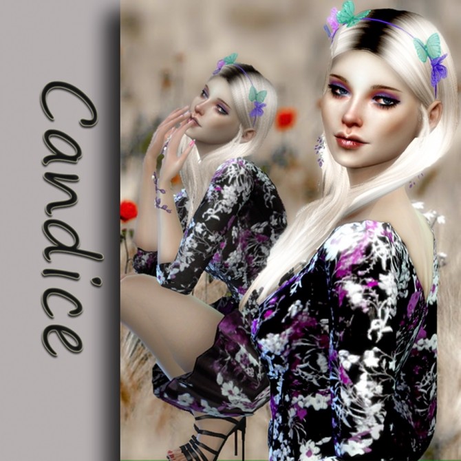 Sims 4 Candice by Mich Utopia at Sims 4 Passions