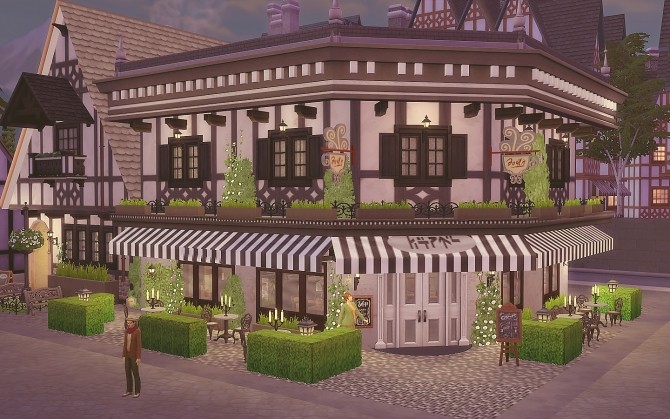 Sims 4 Cafeteria Windenburg at Via Sims