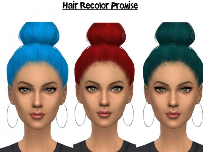 Sims 4 Promise Hair Recolor at Naddi