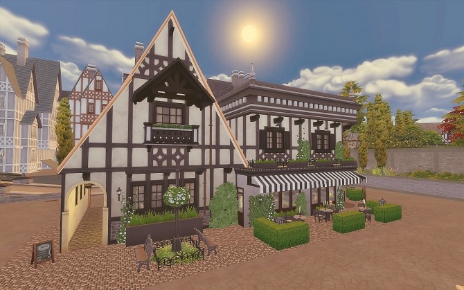 Sims 4 Cafeteria Windenburg at Via Sims