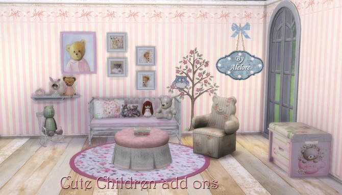 Sims 4 CHILDREN ROOM ADD ON at Alelore Sims Blog