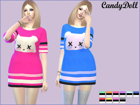 CandyDoll Bear Sweaters by DivaDelic06 at TSR