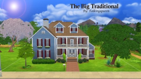 Big Traditional house by talkingqueen at Mod The Sims