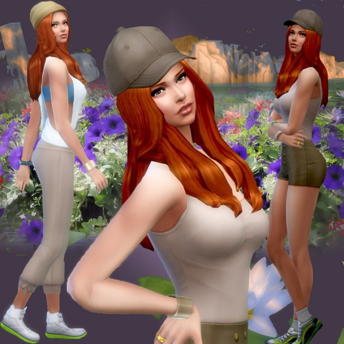 Sims 4 Louise Willmore by Mich Utopia at Sims 4 Passions