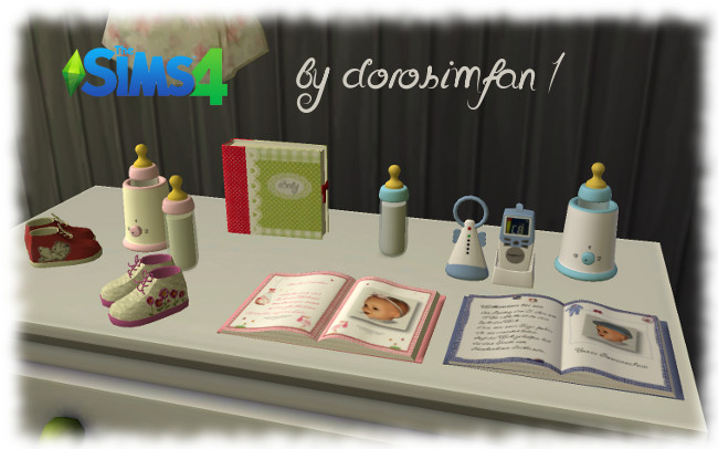 Sims 4 Baby Clutter Dies & Das by dorosimfan1 at Sims Marktplatz