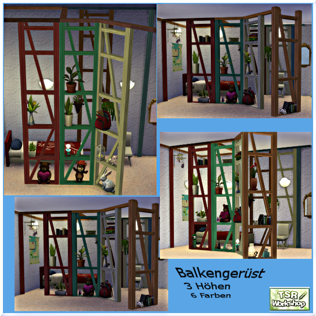 Sims 4 Beams for walls and ceilings by Christine1000 at Sims Marktplatz