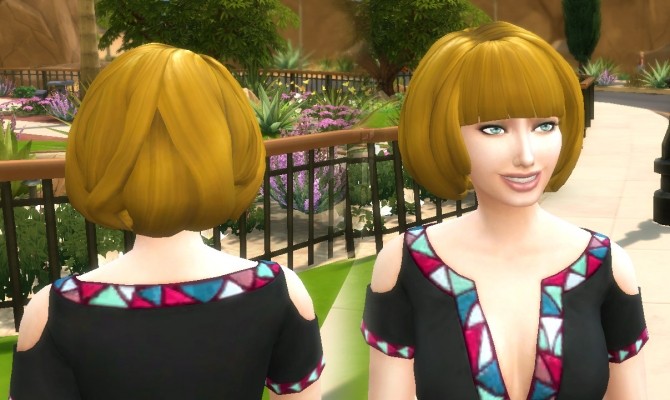 Sims 4 Urban Hairstyle by Kiara Zurk at My Stuff