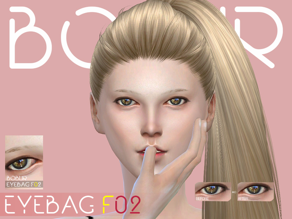 Sims 4 Eyebag F02 by Bobur3 at TSR