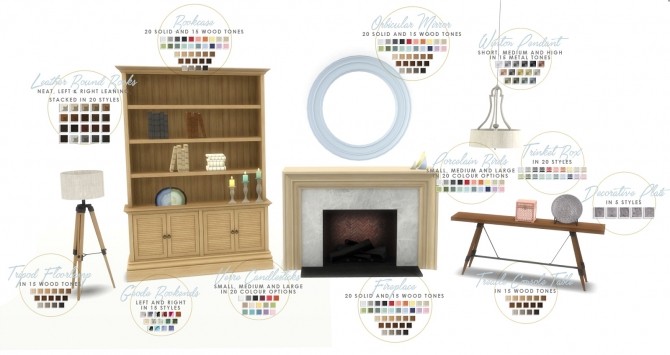 Sims 4 Hamptons Hideaway Living Room by Peacemaker IC at Simsational Designs