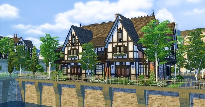 Sims 4 Winton Manor by Peacemaker IC at Simsational Designs